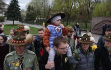 Фото 2: З нагоди 105-ї річниці заснування ПЛАСТу мер Львова відзначив Богдана Гасюка та Галину Ткачук