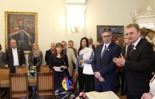 Фото 15: Підписання угода про співпрацю між міськими управліннями щодо енергетичної оптимізації окремих районів міста Рясне 1, Рясне 2 та Кам’янка