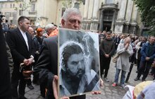 Фото 10: Львів попрощався з засновником «Мистецького об’єднання «Дзиґа» Маркіяном Іващишином