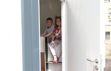 Фото 11: У Львові відкрили друге модульне містечко для переселенців