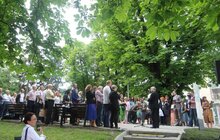 Фото 10: На пл. Яцека Куроня відкрили інформаційну таблицю в пам’ять про великого прихильника України