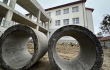 Фото 5: Будівництво школи № 41 у Брюховичах: триває монтаж стель, освітлення, завершуються підлогові роботи