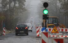 Фото 3: Сьогодні на вул. Личаківській дали змогу проїзду транспорту, однак з організацією реверсивного руху на ділянці від вул. Букової до «Ензиму»