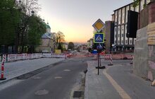 Фото 4: Реконструкція вулиці Шевченка: завершили монтаж трамвайних колій та копають лунки для висадки дерев