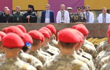 Фото 3: Першокурсники Національної академії сухопутних військ присягнули на вірність українському народові