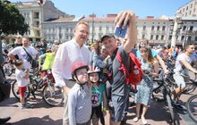 Фото 2: У Львові стартував благодійний велопробіг заради онкохворих дітей — мер міста обіцяв подвоїти суму, яку зберуть під час велопробігу