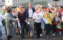 Фото 8: У центрі Львова відбулася урочиста хода людей поважного віку