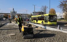 Фото 10: Триває ремонт вул. Чернівецької: на обох частинах вулиці вже постелено перші шари асфальту