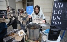 Фото 1: «Непораховані з 1932»: у Львові на площі Ринок організували акцію до Дня пам’яті жертв Голодомору