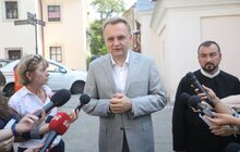 Фото 7: Роботи з капітального ремонту сходів на пл. Князя Ярослава Осмомисла, які ведуть до церкви Матері Божої Неустанної Помочі (Марії Сніжної)