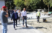Фото 24: Сьогодні міський голова Львова оглянув ряд об`єктів у Франківському районі Львова