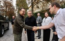 Фото 7: Польський міністр закордонних справ відвідав Львів і підтвердив наміри уряду відновити одну зі зруйнованих будівель (відео)