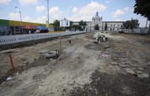 Фото 2: «До кінця цього року вже можна буде трамваєм проїхати прямо до входу у вокзал», — А. Садовий про ремонт пл. Двірцевої