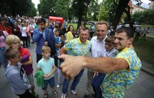 Фото 18: У Львові триває Олімпійський день — показові виступи з майстер-класами, забіг та розіграш подарунків