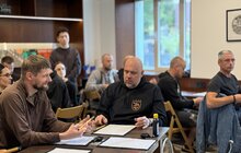 Фото 3: У Львові японські мистецькі практики допомагають ветеранам: арттерапевтичні заняття у Гомін Центрі