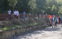 Фото 5: Реконструкція вул. П. Орлика: тривають роботи на відрізку від вул. Миколайчука до вул. Віри, Надії, Любові