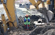 Фото 2: Продовжуються роботи на вул. Хуторівка
