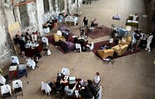 Фото 1: У Львові відбувся воркшоп, на якому розробляли меблі для прихистку внутрішньо переміщених українців
