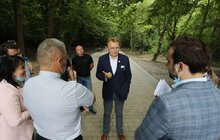 Фото 5: Мер дав доручення напрацювати поетапний проект розвитку парку ім. Папи Римського Святого Івана Павла ІІ
