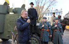 Фото 9: На площі Ринок зачитали відозву про проголошення ЗУНР до 101-ї річниці Листопадового чину