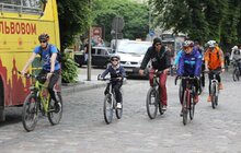 Фото 14: У Львові відзначили Всеукраїнський Велодень: мер Львова також проїхав з учасниками на велосипеді