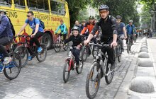 Фото 18: У Львові відзначили Всеукраїнський Велодень: мер Львова також проїхав з учасниками на велосипеді