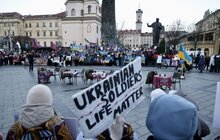 Фото 2: У Львові провели акцію на підтримку військовополонених та зниклих безвісти десантників