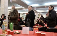 Фото 14: Різдво єднає: для 250 безпритульних та потребуючих людей у Львові організували святкові обіди
