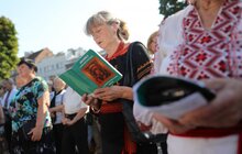 Фото 13: У центрі Львова відбувся Акафіст та спільна молитва за Україну