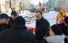 Фото 6: На вул. Личаківській продовжують роботи з капітального ремонту дорожнього покриття та заміни усіх підземних комунікацій