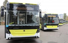 Фото 6: Мер Львова оглянув перші 10 нових тролейбусів виробництва «Електрон»