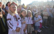 Фото 11: На пл. Ринок виступив військовий оркестр Національної академії сухопутних військ