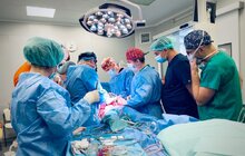 Фото 9: У Львові вперше в Україні виконали спліт-трансплантацію печінки: орган розділили на дві частини, які пересадили малюку і дорослому
