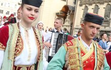 Фото 7: Центром Львова пройшов марш-парад учасників Х фестивалю «Етновир»