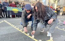 Фото 4: У Львові театральна спільнота вшанувала пам’ять жертв трагедії у Маріуполі (відео)