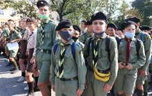 Фото 12: На площі перед пам’ятником Іванові Франкові у Львові відбулось урочисте відкриття Пластового року