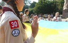 Фото 20: На площі перед пам’ятником Іванові Франкові у Львові відбулось урочисте відкриття Пластового року