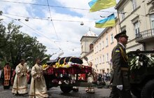 Фото 66: У Львові тисячі вірян попрощались з Блаженнішим Любомиром Гузаром