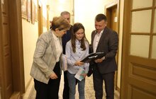 Фото 22: Апаратну нараду в мерії вперше провела юна львів’янка