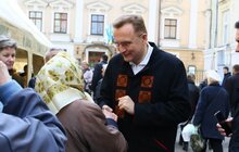 Фото 11: Для потребуючих мешканців міста провели спільний Великодній сніданок 