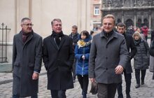Фото 16: Мер Львова обговорив співпрацю з містами Німеччини з Державним секретарем Адлером Гюнтером