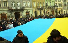 Фото 2: А.Садовий: «Коли ми разом співаємо наш гімн - це нас об’єднує»