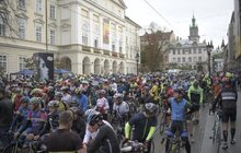 Фото 9: У Львові стартував аматорський веломарафон «Львівська Сотка. Осінь»