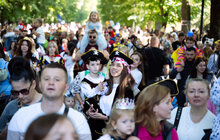 Фото 6: У Львові вперше відбувся масштабний Фестиваль дошкілля «Грай. Мрій. Твори»: тисячі дітей, батьків та вихователів стали казковими героями (відео)