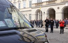 Фото 9: Мер Києва подякував львівським комунальникам, котрі більше місяця ліквідовували наслідки обстрілів у столиці (відео)