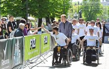 Фото 19: Ветерани та пацієнти НЕЗЛАМНИХ долучились до напівмарафону у Львові