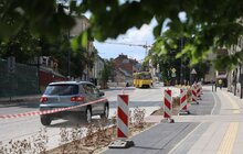 Фото 9: На вул. Шевченка протестували рух трамваїв