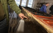 Фото 8: Місце останнього бою: реставратори у Львові консервують унікальні сходи з музею Шухевича (відео)