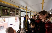 Фото 18: Поетичний трамвай на маршруті №1: у Львові читають Шевченка просто під час поїздки