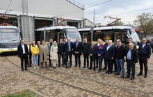 Фото 7: У Львові на лінії курсують всі 10 низькопідлогових трамваїв, придбані за підтримки Європейського інвестиційного банку (відео)